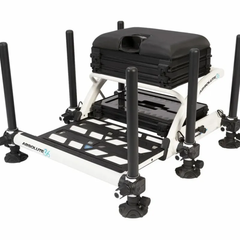 Coarse & Match Preston Seat Boxes * Absolute 36 White Edition Seatbox