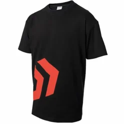 Coarse & Match Daiwa Clothing * Angled DVEC Black / Red Fishing T-Shirt