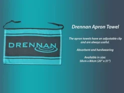 Coarse & Match Drennan Miscellaneous * Apron Towel Aqua