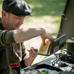 Carp Trakker Cooking Equipment * Armolife Marble Sandwich Fishing Toaster
