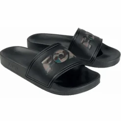 Carp Fox Waders & Boots * Black / Camo Fishing Sliders
