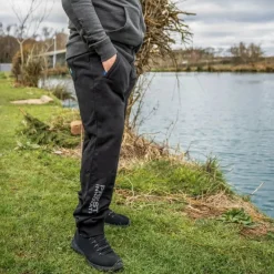 Coarse & Match Preston Clothing * Black Fishing Jogger Trousers