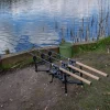 Carp Fox Rod Pods * Black Label QR 3 Rod Pod Complete