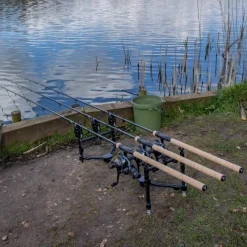 Carp Fox Rod Pods * Black Label QR 3 Rod Pod Complete