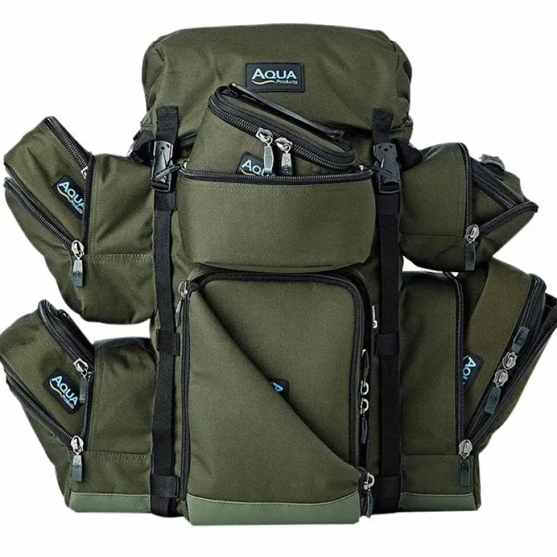 Pike / Predator Aqua Luggage * Black Series Small Fishing Rucksack