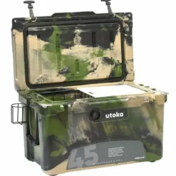 Carp Utoka Luggage * 45 Camo Cooler Fishing Box