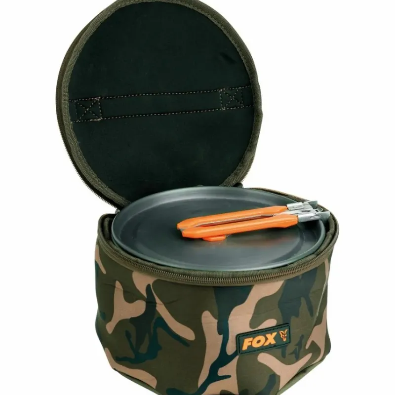 Pike / Predator Fox Cooking Equipment * Camo Fishing Cookset Bag