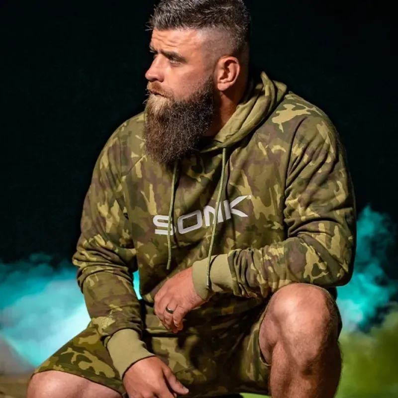 Carp Sonik Clothing * Camo Fishing Hoodie