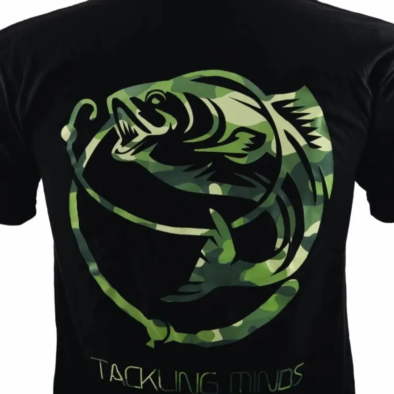 Sea Tackling Minds Clothing * Camo Fishing T-Shirt