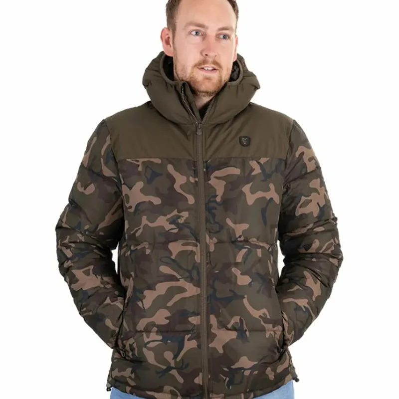 Carp Fox Clothing * Camo/Khaki RS Fishing Jacket