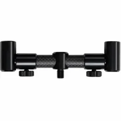 Carp Century Rod Support * Carbon Stealth Chunky Adjustable 2 Rod Fishing Buzz Bars