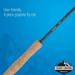 Fly Shakespeare Rod & Reel Combo * Cedar Canyon Premier Fly Fishing Rod & Reel Combo