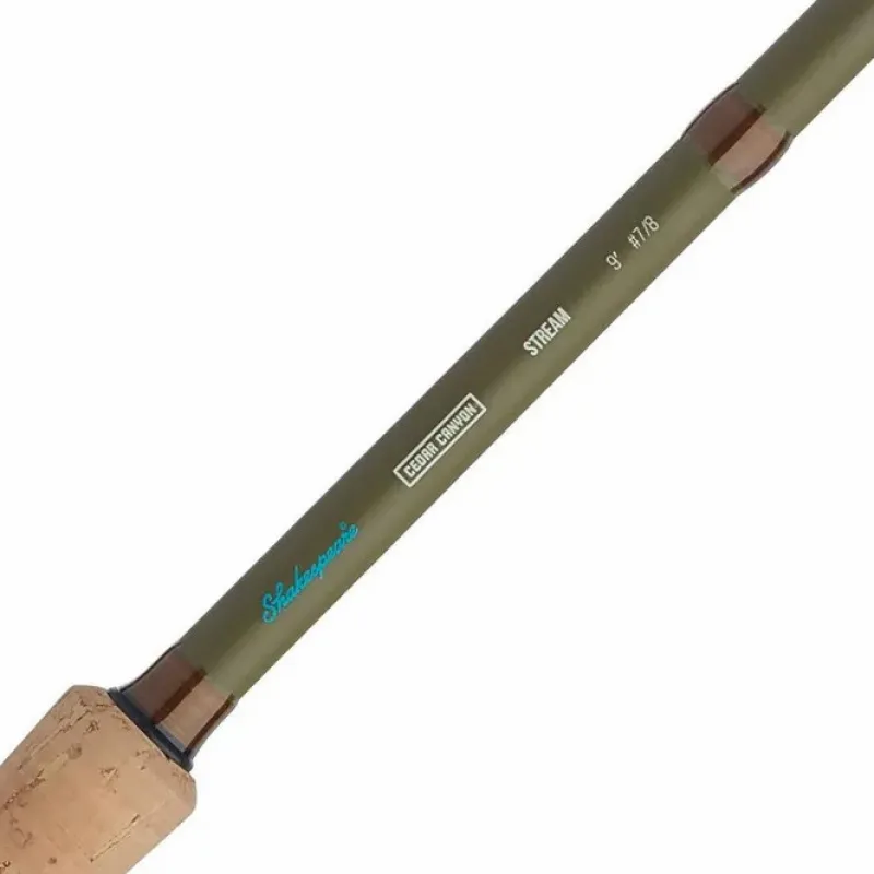 Fly Shakespeare Rod & Reel Combo * Cedar Canyon Stream Fly Fishing Rod & Reel Kit