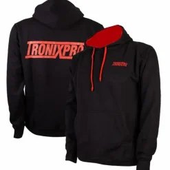Sea Tronixpro Clothing * Classic Black & Red Fishing Hoodie