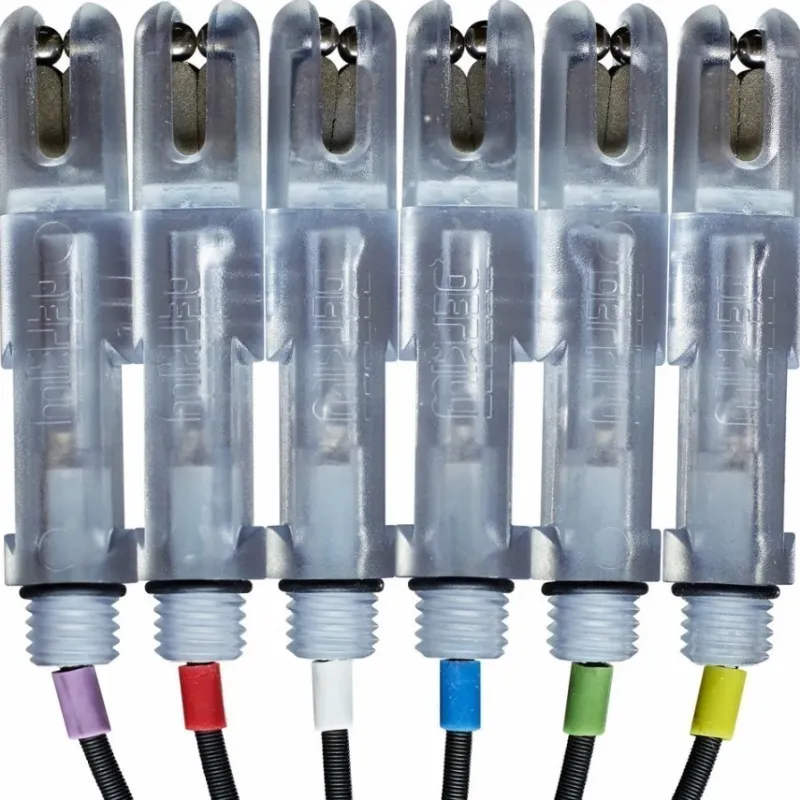 Pike / Predator Delkim Indicators * Clear Slimlite Indication Set