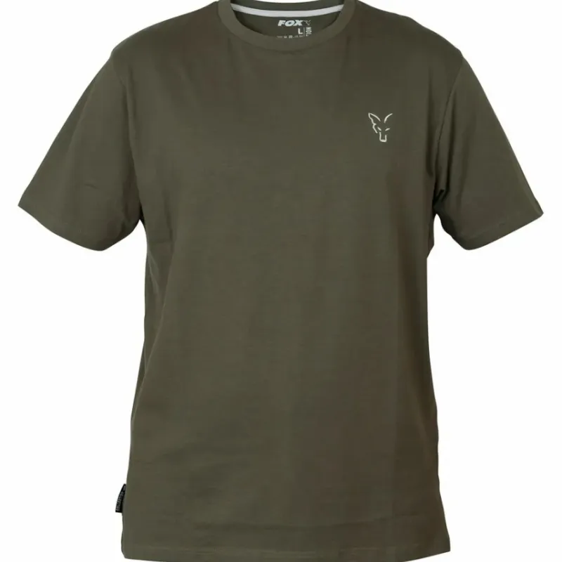 Carp Fox Clothing * Collection Green Silver Fishing T-Shirt