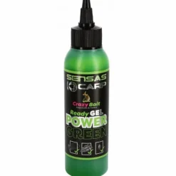 Coarse & Match Sensas Bait & Additives * Crazy Bait Crazy Gel Power Green 115ml