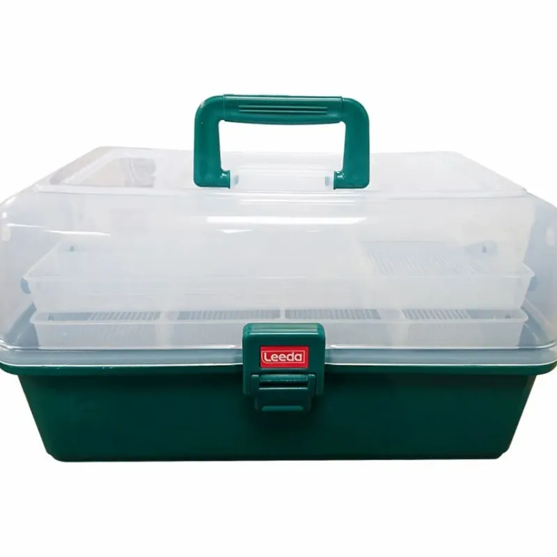 Pike / Predator Leeda Tackle Boxes * Deluxe Cantilever Box