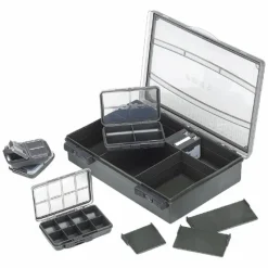 Pike / Predator Fox Tackle Boxes * Deluxe Large Double F-Box
