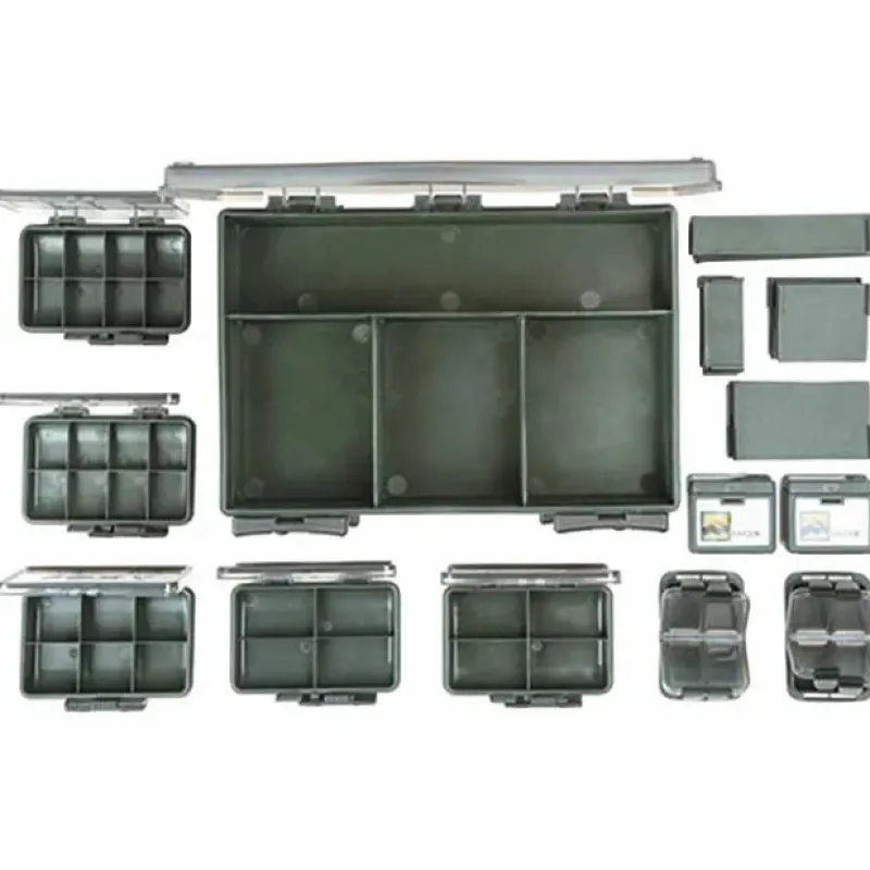 Carp Fox Tackle Boxes * Deluxe Medium Double F-Box