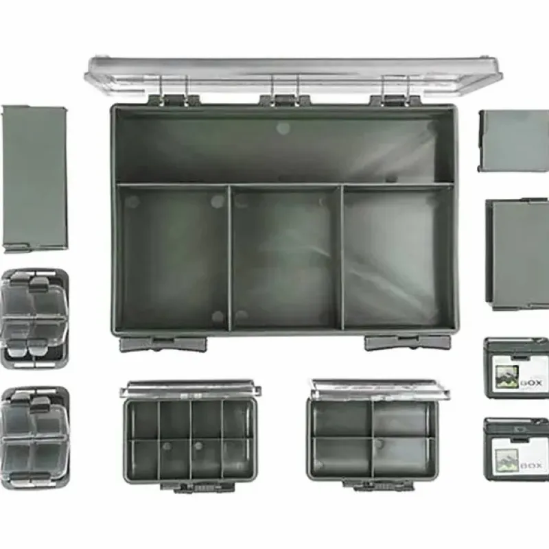 Pike / Predator Fox Tackle Boxes * Deluxe Medium Single F-Box