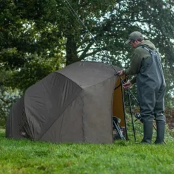 Carp Advanta Bivvies & Shelters * Discovery CX Low Rider Fishing Brolly
