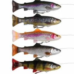 Pike / Predator Savage Gear Lures * 4D Line Thru Pulse Tail Trout 20cm