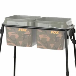 Carp Spomb Bait Accessories * Double Bucket Stand Kit
