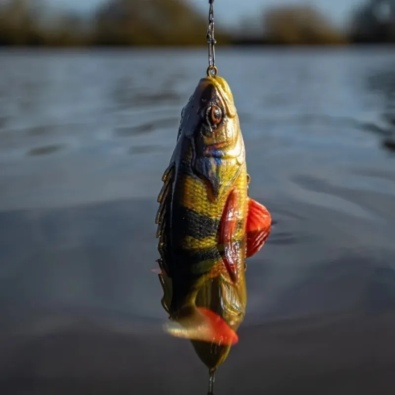 Pike / Predator Savage Gear Lures * 4D Perch Shad Lure