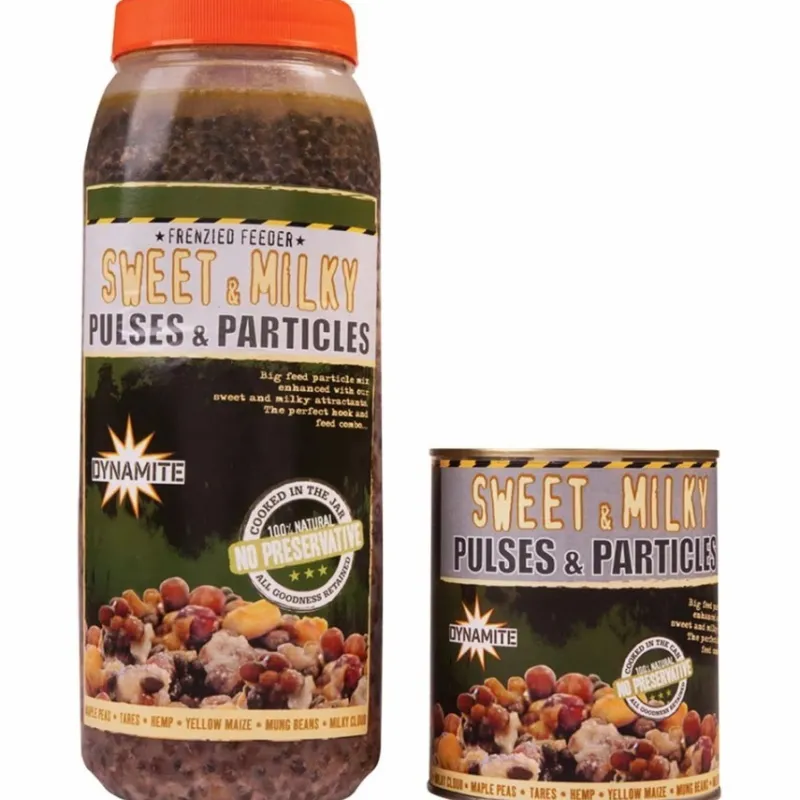 Carp Dynamite Baits Bait & Additives * Dynamite Frenzied Sweet & Milky Pulses & Particles