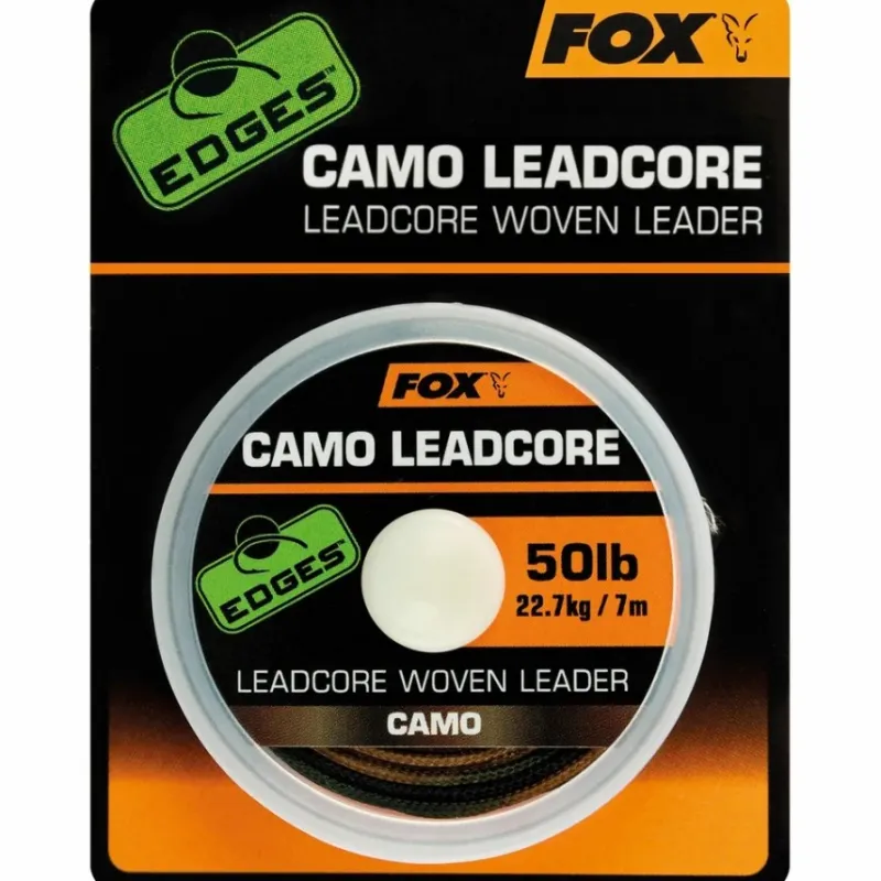 Carp Fox Terminal Tackle * Edges Camo Leadcore 50lb