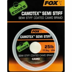 Carp Fox Line * Edges Camotex Semi Stiff 20m