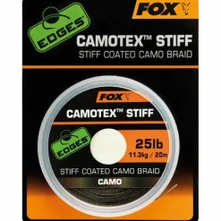 Carp Fox Line * Edges Camotex Stiff 20m