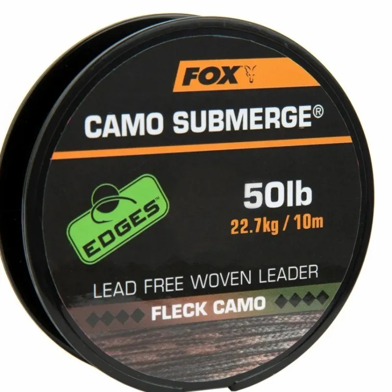Carp Fox Terminal Tackle * Edges Submerge Camo Leader