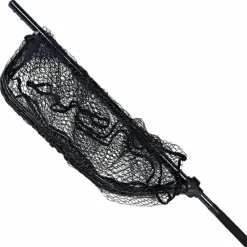 Pike / Predator DAM Nets * Effzett Foldable Boat Net - Ruber Mesh