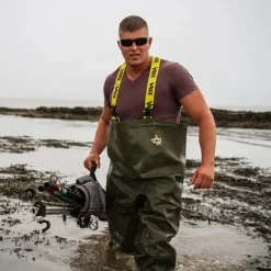 Fly Vass Waders & Boots * 740E SuperNova Heavy Duty PVC Chest Wader with Knee-reinforcement