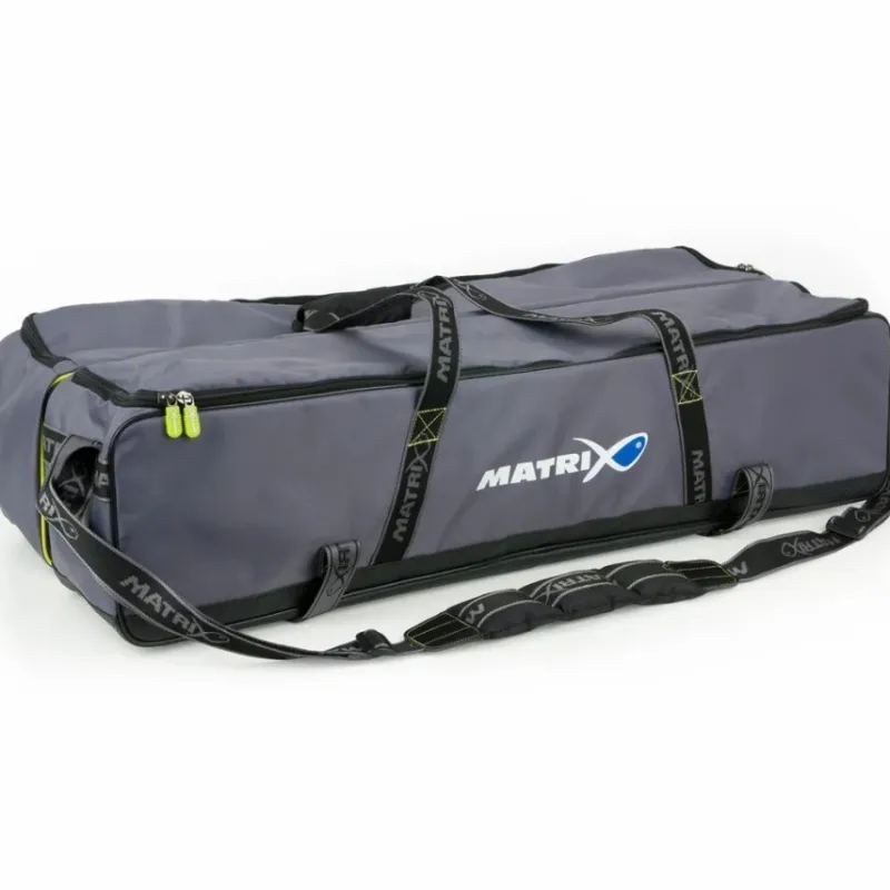 Coarse & Match Matrix Luggage * Ethos Pro Double Jumbo Pole Roller Bag