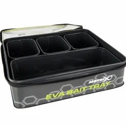 Coarse & Match Matrix Luggage * EVA Fishing Bait Tray Inc 4 Tubs