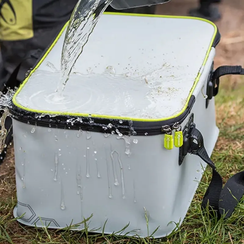 Coarse & Match Matrix Luggage * EVA Fishing Cooler Bag Light Grey