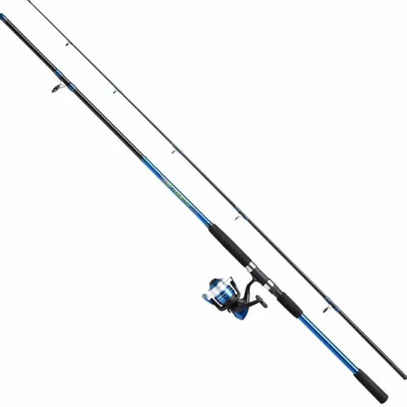 Sea Shakespeare Rod & Reel Combo * Firebird 10ft Mackerel Rod & Reel Fishing Combo