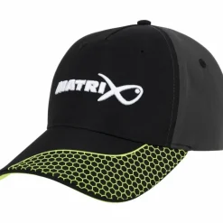 Coarse & Match Matrix Clothing * Fishing Baseball Cap Grey / Lime