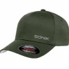 Carp Sonik Clothing * Flexfit Olive Fishing Cap