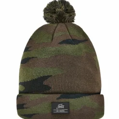 Carp Fortis Eyewear Clothing * Fortis Bobble Fishing Beanie Camo