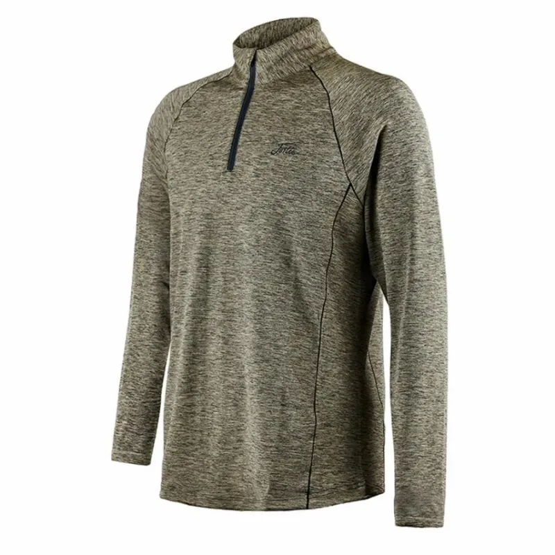 Carp Fortis Eyewear Clothing * Fortis Elements Half Zip Fishing Top