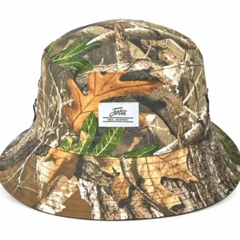 Carp Fortis Eyewear Clothing * Fortis Realtree Reversible Bucket Fishing Hat