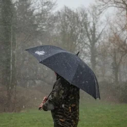 Carp Fortis Eyewear Umbrellas * Fortis Recce Umbrella Black Two Layer
