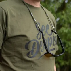 Carp Fortis Eyewear Clothing * Fortis See Deeper Green Fishing T-Shirt