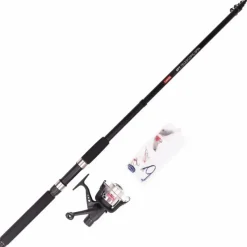 Pike / Predator Leeda Rod & Reel Combo * 8ft Tele Spin Kit