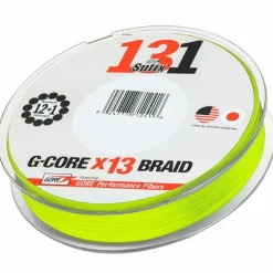 Pike / Predator Sufix Line * 131 G-Gore Braid Neon Chartreuse 150m