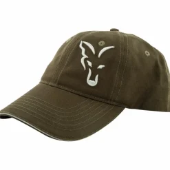 Carp Fox Clothing * Green & Silver Fishing Baseball Cap